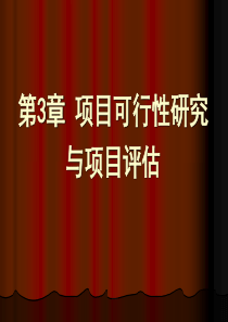 第3章_项目可行性研究与评估