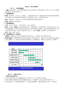 第九章 项目计划管理