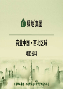 绿地集团西北商业项目介绍_65PPT_XXXX