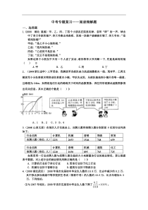2010中考数学专题复习——阅读理解信息题