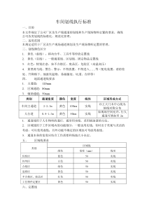 车间划线执行标准