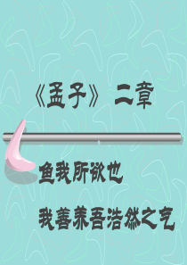 我善养吾浩然之气