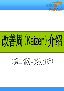 某生产线JIT改善突破-中华讲师网