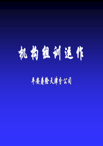 机构组训运作-王传胜