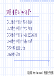 西安交大MBA-项目的财务评价