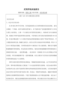 软件工程--可行性分析