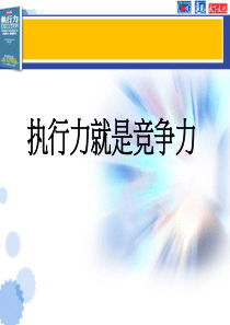 有执行力的领导人