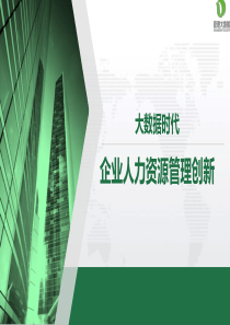 大数据时代企业人力资源管理创新