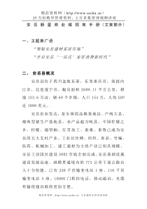 安岳新星商业城招商手册文案