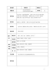 综合实践活动-生活中的文化冲突与融合