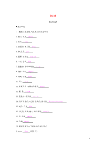 2019春八年级英语下册 Unit 6 An old man tried to move the m