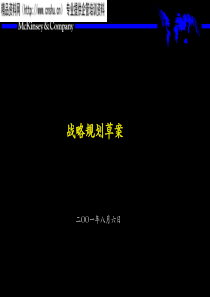 McKinsey-业务单元战略制定方法