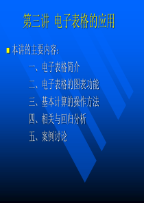 运筹学--电子表格的应用