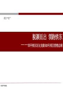 辽宁四平铁东区长发路500号项目营销总纲_69PPT_XXXX年