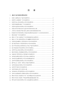重点工业污染综合整治项目