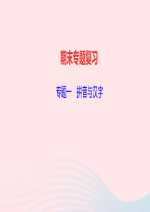 八年级语文下册专题复习一拼音与汉字作业课件新人教版