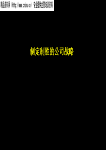上柴战略咨询（PPT49页）