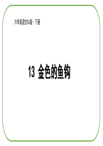 金色的鱼钩PPT课件完美版1