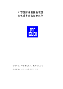 广西国际壮医医院项目主体劳务招标文件7-21