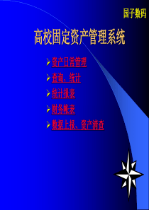 高校固定资产管理系统