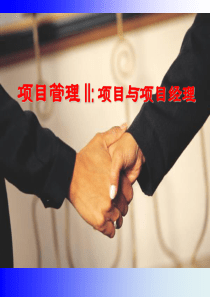 项目与项目经理
