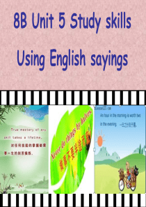 牛津译林英语八年级下册Unit5Study-skills(共63张PPT)