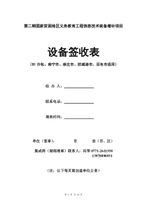 投标报价明细表