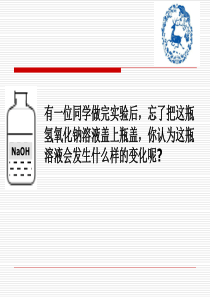 九年级化学氢氧化钠变质情况的探究课件PPT