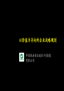 中粮集团战略咨询报告