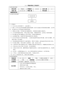 项目办公室驾驶员职位工作说明书