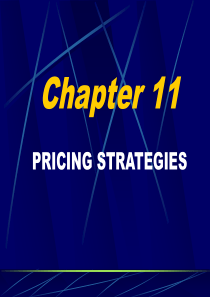 产品定价和定价策略PricingProductsand