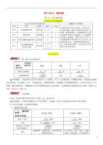 （百色专版）2019届中考化学复习 第1编 教材知识梳理篇 第10单元 酸和碱 第1讲 常见的酸和碱