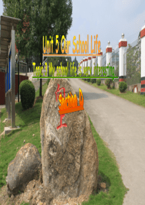 七年级英语下册 Unit 5 Our School Life Topic 3 My school l