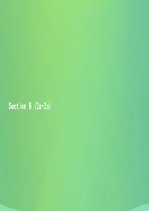 七年级英语上册 Unit 1 My name’s Gina Section B（2a-2c）课件 （