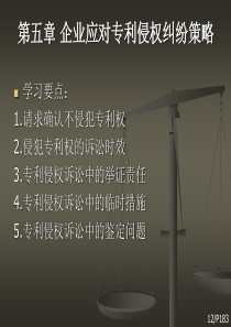 企业应对专利侵权纠纷策略（PPT67页)