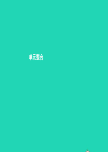 八年级政治下册 第二单元 人际通行证单元整合课件 人民版