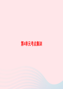 2020春四年级数学下册 4 两位数乘两位数考点集训课件 新人教版