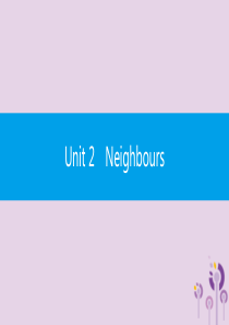 2019春七年级英语下册 Unit 2 Neighbours语法专练课件 （新版）牛津版