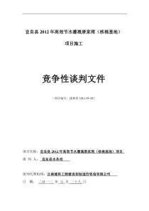 某工程竞争性谈判招标文件
