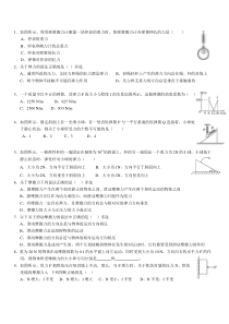 重力-弹力-摩擦力