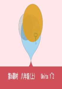 （河南专用）2020版中考英语 八上 第6课时 Units1-2课件 人教新目标版