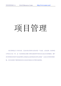项目管理（来自麦肯锡）