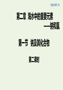 新教材高中化学 2.1.2 钠的几种化合物 焰色试验课件（1）新人教版必修第一册