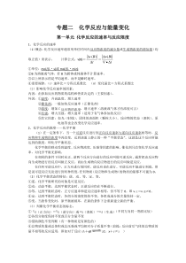 专题二--化学反应与能量变化