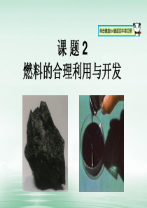 山东郓城县随官屯镇九年级化学上册 第7单元 燃料及其利用 课题2 燃料的合理利用与开发课件 （新版）