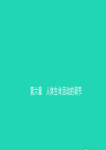 山东省滨州市2018年中考生物总复习 第四单元 生物圈中的人 第六 七章课件