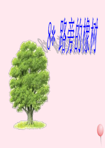 三年级语文下册 第二组 8《路旁的橡树》课堂教学课件1 新人教版