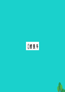三年级语文下册 9《智慧》捞铁牛习题课件 北师大版