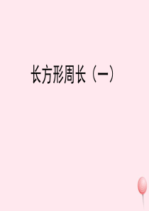 三年级数学下册 二 篮球场上的数学问题 11《长方形周长（一）》课件2 浙教版