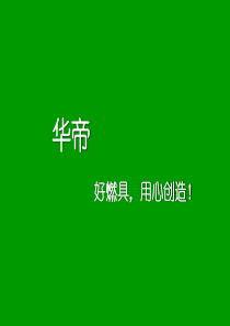 华帝燃具品牌核心概念及广告推广策略文案(NXPowerLite)